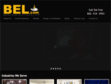 Tablet Screenshot of bel.com